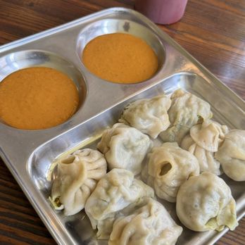 Himalayan Pizza and Momo - Vegetarian Steam Momo (V) - Pizza Near Me - San Francisco, California