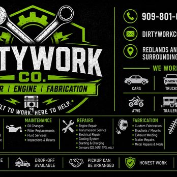 Dirty Work - Oil Change Stations Near Me Dirty Work - Oil Change Stations Near Me