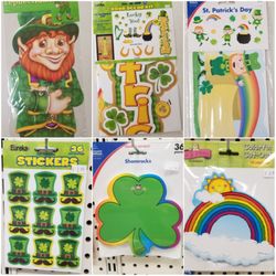 Art and Learn - St. Patricks day merch for decorating and rewards.