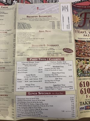 Menu photo 1 Femi's Pizzeria Lester, PA Menu photo 1 Femi's Pizzeria Lester, PA