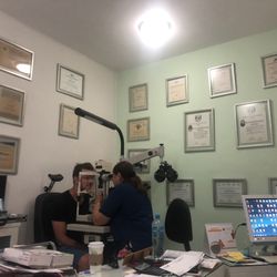 Optica Caribe - She's been practicing 30 years.