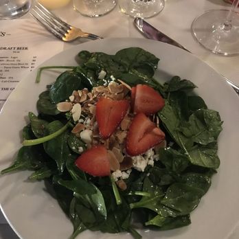 Baily's Old Town - Strawberry salad w citrus vinaigrette - New American Near Me - Temecula, California Baily's Old Town - Strawberry salad w citrus vinaigrette - New American Near Me - Temecula, California