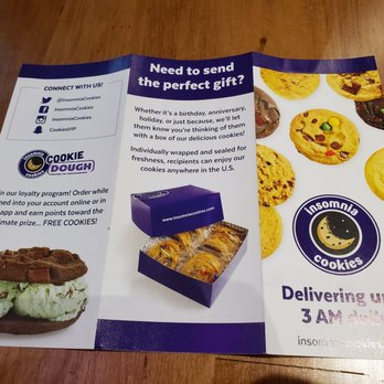 Insomnia Cookies - Desserts Near Me - New Orleans, Louisiana