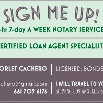 Sign Me Up - Notaries Near Me - Bakersfield, California