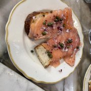 Photo of Swan Oyster Depot - San Francisco, CA, United States. Smoked salmon