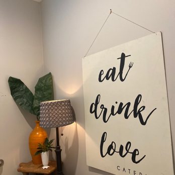 Eat Drink Love - The bathroom decor - Salad Near Me - Ocean Springs, Mississippi Eat Drink Love - The bathroom decor - Salad Near Me - Ocean Springs, Mississippi