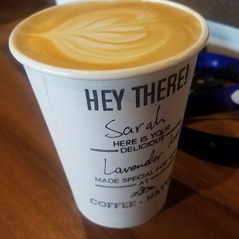 Coffee Nature - Lavender latte $4.75 - Coffee & Tea Near Me - Costa Mesa, California