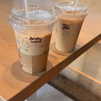 Blueprint Coffee Project - Iced Bourbon Maple Latte and PSL (Pumpkin Spice Latte) super delish! - Coffee & Tea Near Me - Sacramento, California Blueprint Coffee Project - Iced Bourbon Maple Latte and PSL (Pumpkin Spice Latte) super delish! - Coffee & Tea Near Me - Sacramento, California