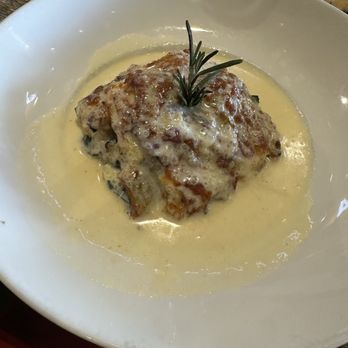 Taglia - April 2025 feature is the entrée spinach and chicken lasagnaa never had lasagna with chicken before and it was absolutely amazing - Italian Near Me - Pearland, Texas