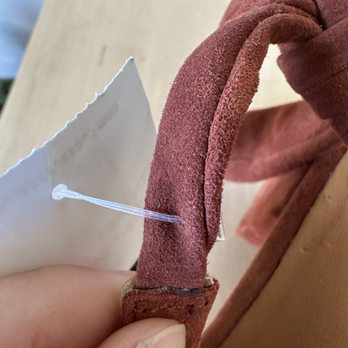 Crossroads Trading - Tagged through the heel strap of an expensive suede pump - Women's Clothing Near Me - Irvine, California Crossroads Trading - Tagged through the heel strap of an expensive suede pump - Women's Clothing Near Me - Irvine, California