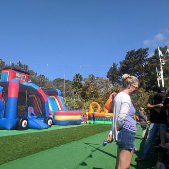 Waynes World of Trees & Pumpkin Patch - Jumpers plus sitting area for parents. - Venues & Event Spaces Near Me - Encinitas, California