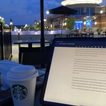 Starbucks - View from the outdoor seating area - Coffee & Tea Near Me - Lancaster, Pennsylvania