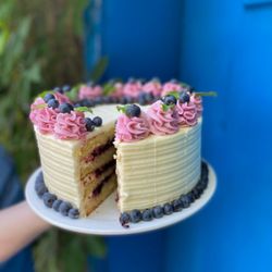 Branch Cafe & Market - Blueberry Lemon Olive Oil Cake