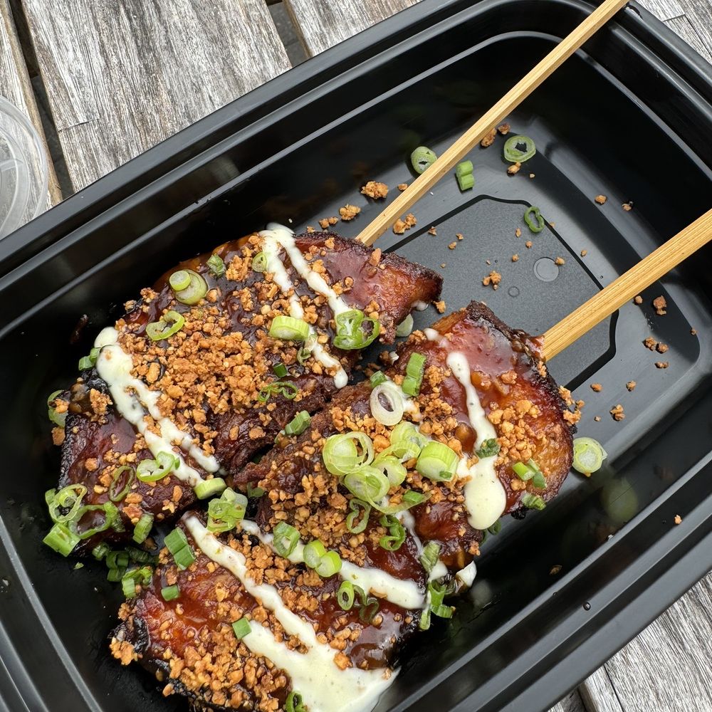 Red Panda Noodle - Pork belly skewers - Noodles Near Me - Orlando, Florida Red Panda Noodle - Pork belly skewers - Noodles Near Me - Orlando, Florida
