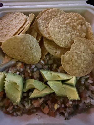 Shark Bite Ceviches by null