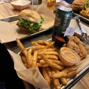 Chicken is Back - Juicy Grilled Chicken Burger And 6 Boneless Wings Small Fries Soda - Korean Near Me - New York, New York Chicken is Back - Juicy Grilled Chicken Burger And 6 Boneless Wings Small Fries Soda - Korean Near Me - New York, New York
