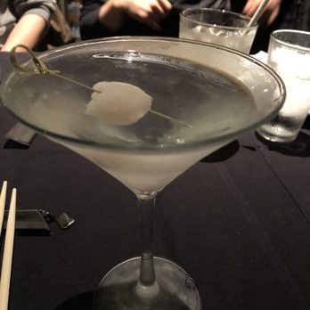 Holy Basil Pho - LYCHEE MARTINI - $11 - A refreshing mix of Ketel One family made vodka, Lychee Liqueur, Splash of Lychee Juice and a Lychee Garnish. - Vietnamese Near Me - Oakland, California