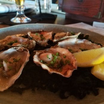 Sparrow + Wolf - Grilled oysters. Delish - New American Near Me - Las Vegas, Nevada Sparrow + Wolf - Grilled oysters. Delish - New American Near Me - Las Vegas, Nevada