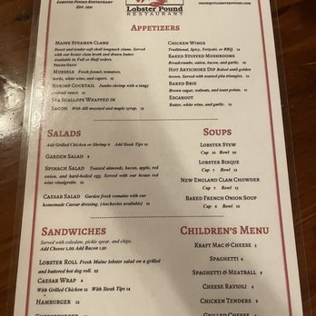Ogunquit Lobster Pound - Menu 08/2021 - Seafood Near Me - Ogunquit, Maine Ogunquit Lobster Pound - Menu 08/2021 - Seafood Near Me - Ogunquit, Maine