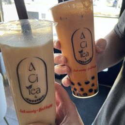 Milk tea and Thai tea Milk tea and Thai tea
