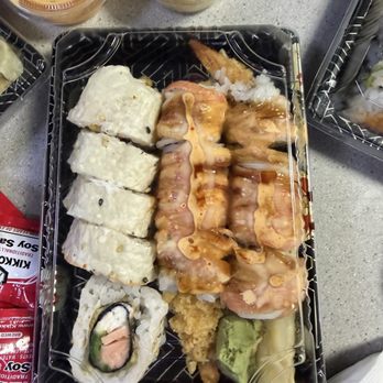 Kawa Sushi - Tiger Eye Roll( 5Pc), Shaggy Dog Roll - Sushi Bars Near Me - Houston, Texas Kawa Sushi - Tiger Eye Roll( 5Pc), Shaggy Dog Roll - Sushi Bars Near Me - Houston, Texas