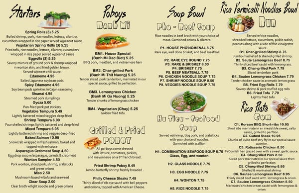 Menu photo 8 Fusion Cafe Metairie, LA Menu photo 8 Fusion Cafe Metairie, LA