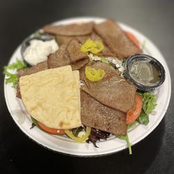 Gyro Salad.  Thanks, Larry!