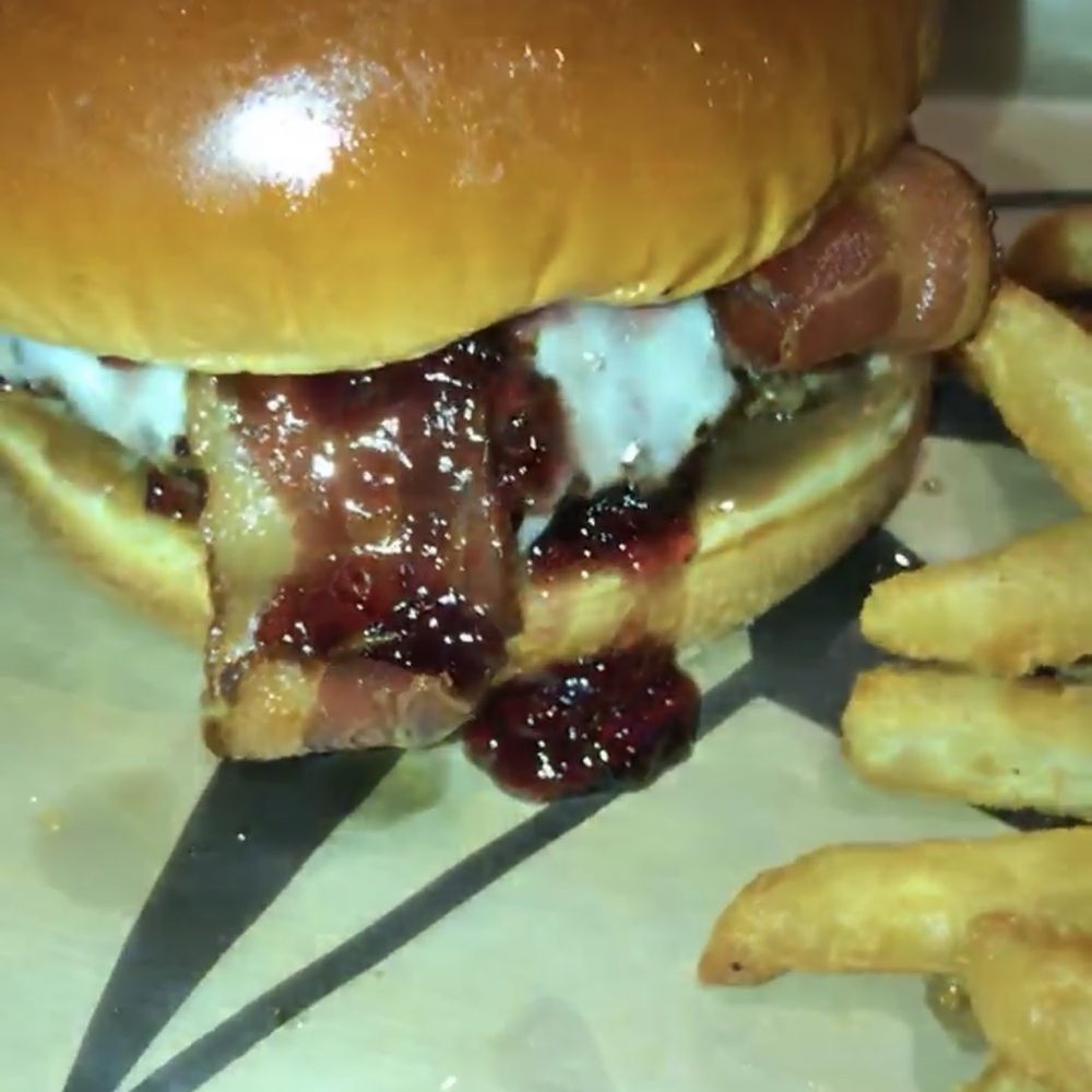 Texas Huddle - PB&J Bacon Cheeseburger - Chicken Wings Near Me - Webster, Texas Texas Huddle - PB&J Bacon Cheeseburger - Chicken Wings Near Me - Webster, Texas