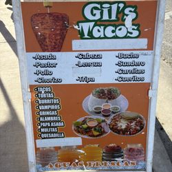 Gil’s Tacos - Menu