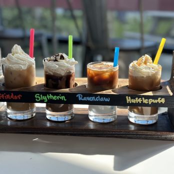 Pourfavor - Harry Potter coffee Flight - Coffee & Tea Near Me - Virginia Beach, Virginia