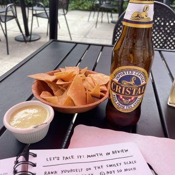 The Inkan - Complimentary chips, Cristal beer - Peruvian Near Me - Long Island City, New York