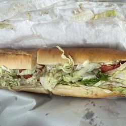 The Grille - Madison Square Garden - Chicken Cheesesteak sub with sharp provolone