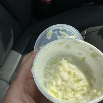 Mr. Chicken - Slaw with dressing poured off - Chicken Wings Near Me - Twinsburg, Ohio Mr. Chicken - Slaw with dressing poured off - Chicken Wings Near Me - Twinsburg, Ohio