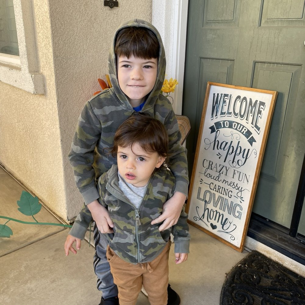 Discover the World Learning Group - My boys on their way in. - Child Care & Day Care Near Me - Corona, California