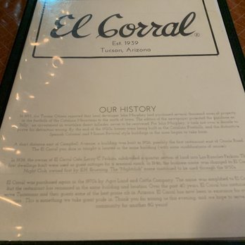 El Corral - Steakhouses Near Me - Tucson, Arizona El Corral - Steakhouses Near Me - Tucson, Arizona