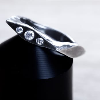 Jewelryclassdc - Sterling square ring, flush set with diamonds. - Specialty Schools Near Me - Washington, DC, District of Columbia Jewelryclassdc - Sterling square ring, flush set with diamonds. - Specialty Schools Near Me - Washington, DC, District of Columbia
