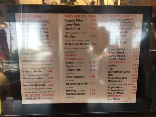 Menu photo 2 Mama's Boys Burgers Toronto, ON Menu photo 2 Mama's Boys Burgers Toronto, ON