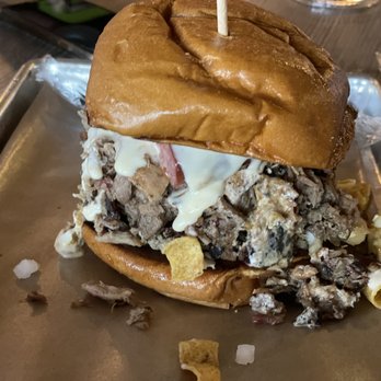 Stack City BBQ & Beer - The Donk Sammich - Barbeque Near Me - Austin, Texas Stack City BBQ & Beer - The Donk Sammich - Barbeque Near Me - Austin, Texas