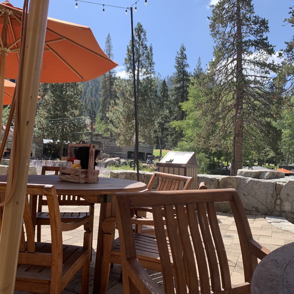 Sandy's Pub - Outdoor dining with resort view - Pubs Near Me - Olympic Valley, California Sandy's Pub - Outdoor dining with resort view - Pubs Near Me - Olympic Valley, California