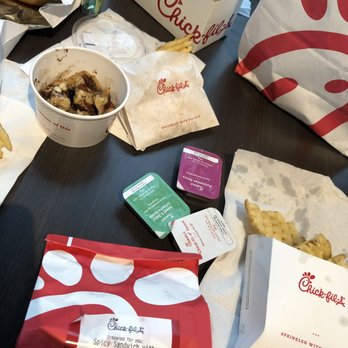 Chick-fil-A - Grilled chicken nuggets. Waffle fries. Sauces. - Fast Food Near Me - North York, Ontario Chick-fil-A - Grilled chicken nuggets. Waffle fries. Sauces. - Fast Food Near Me - North York, Ontario