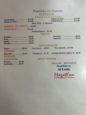 Menu photo 3 Mariscos Fresco al Estilo Mazatlan Lodi, CA