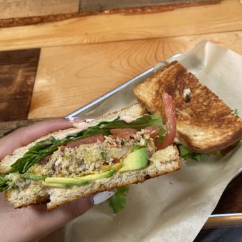 Eddie's Grill - Albacore Tuna Melt Sandwich w avocado - Salad Near Me - Ventura, California Eddie's Grill - Albacore Tuna Melt Sandwich w avocado - Salad Near Me - Ventura, California