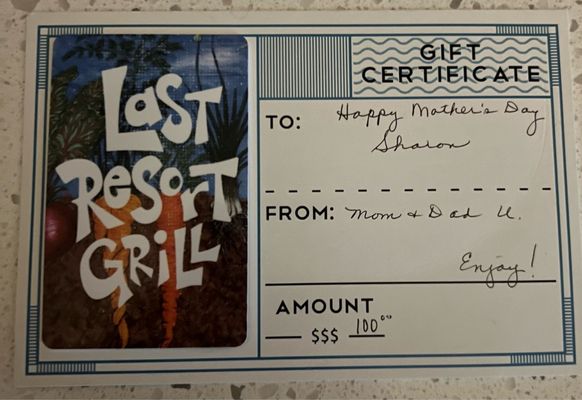 Last Resort Grill by null