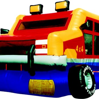 Fun N Fit Inflatables - Monster Wheels Bounce House (moonwalk) - Party & Event Planning Near Me Fun N Fit Inflatables - Monster Wheels Bounce House (moonwalk) - Party & Event Planning Near Me