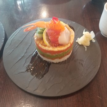 Miku - Chirashi tart is delicious and fun to eat - great for sharing - Japanese Near Me - Vancouver, British Columbia Miku - Chirashi tart is delicious and fun to eat - great for sharing - Japanese Near Me - Vancouver, British Columbia