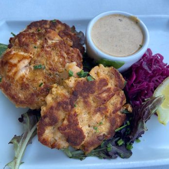 Shadowbrook - Salmon cakes (special) - American Near Me - Capitola, California