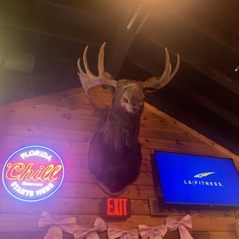 Texas Roadhouse - Huge moose head over the entry - Steakhouses Near Me - Coconut Creek, Florida