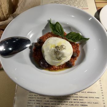 Maccheroni Republic - Burratina con crema di Pomodori Arrostiti - Italian Near Me - Los Angeles, California