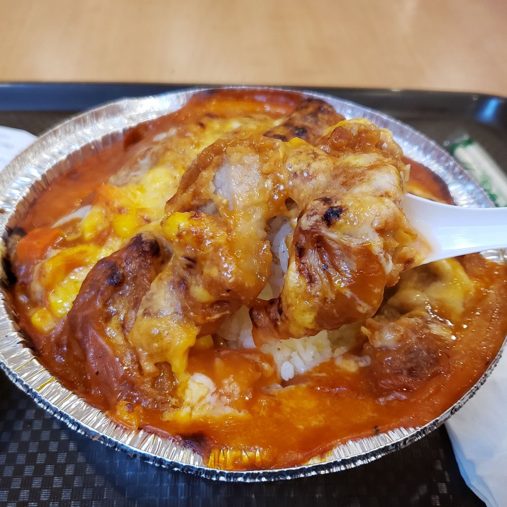 Mambo Cafe - Porkchop on Rice $10.50 - Hong Kong Style Cafe Near Me - Richmond, British Columbia