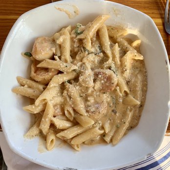 Blue Water Cafe - Scallop and shrimp over penne - Seafood Near Me - Haven Beach, New Jersey